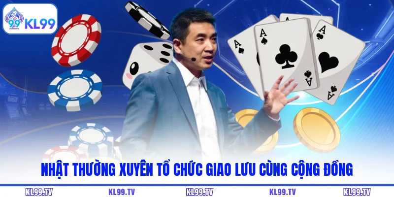 Nhật thường xuyên tổ chức giao lưu cùng cộng đồng